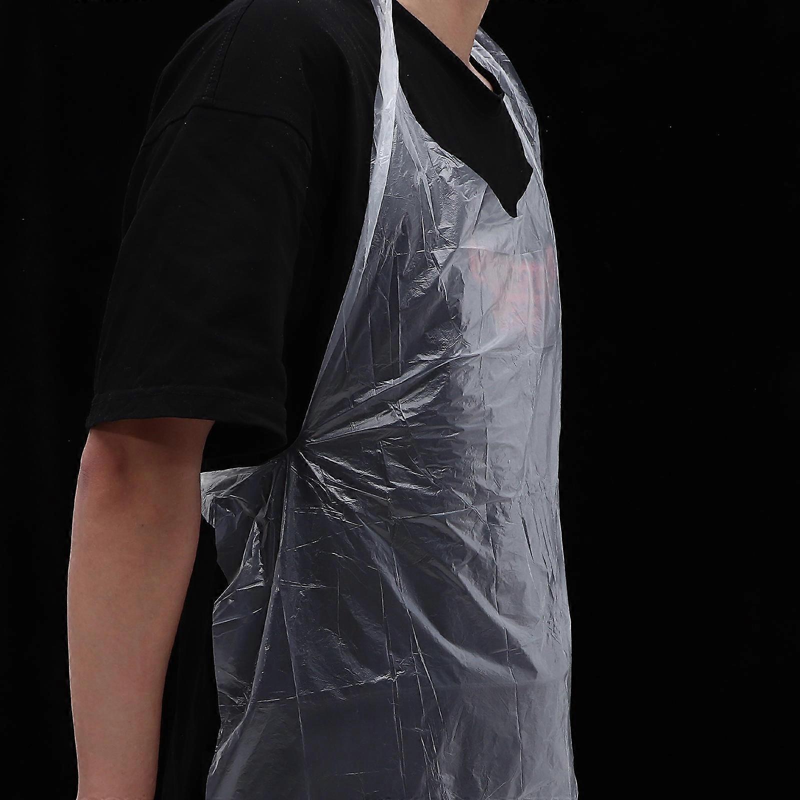 Waterproof Cooking Aprons Disposable Protective Aprons for 25Pcs Kitchen Use