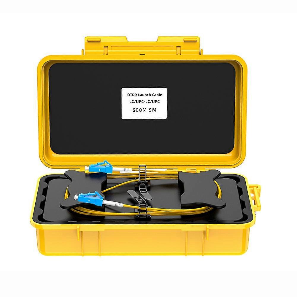 Fiber Optic OTDR Launch Cable Box Dead Spot Eliminator LC/UPC-LC/UPC