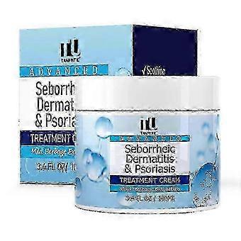 Creme para dermatite e shampoo antifúngico para tratamento de psoríase, foliculite e couro cabeludo seco - Alívio calmante para problemas de coceira no couro cabeludo