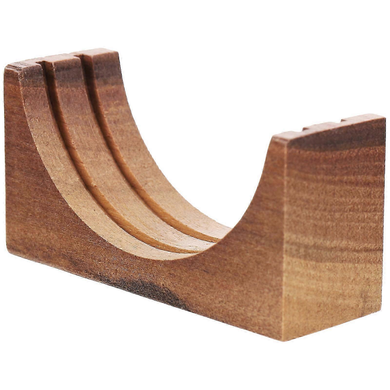 Coffee Filter Stand Wooden for Espresso Filter Organizer 2Pcs Practical Holder