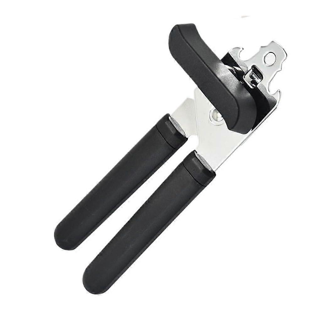 Manual Can Opener and Bottle Opener, MultiFunction Ergonomic Easy Grip Kitchen Tool