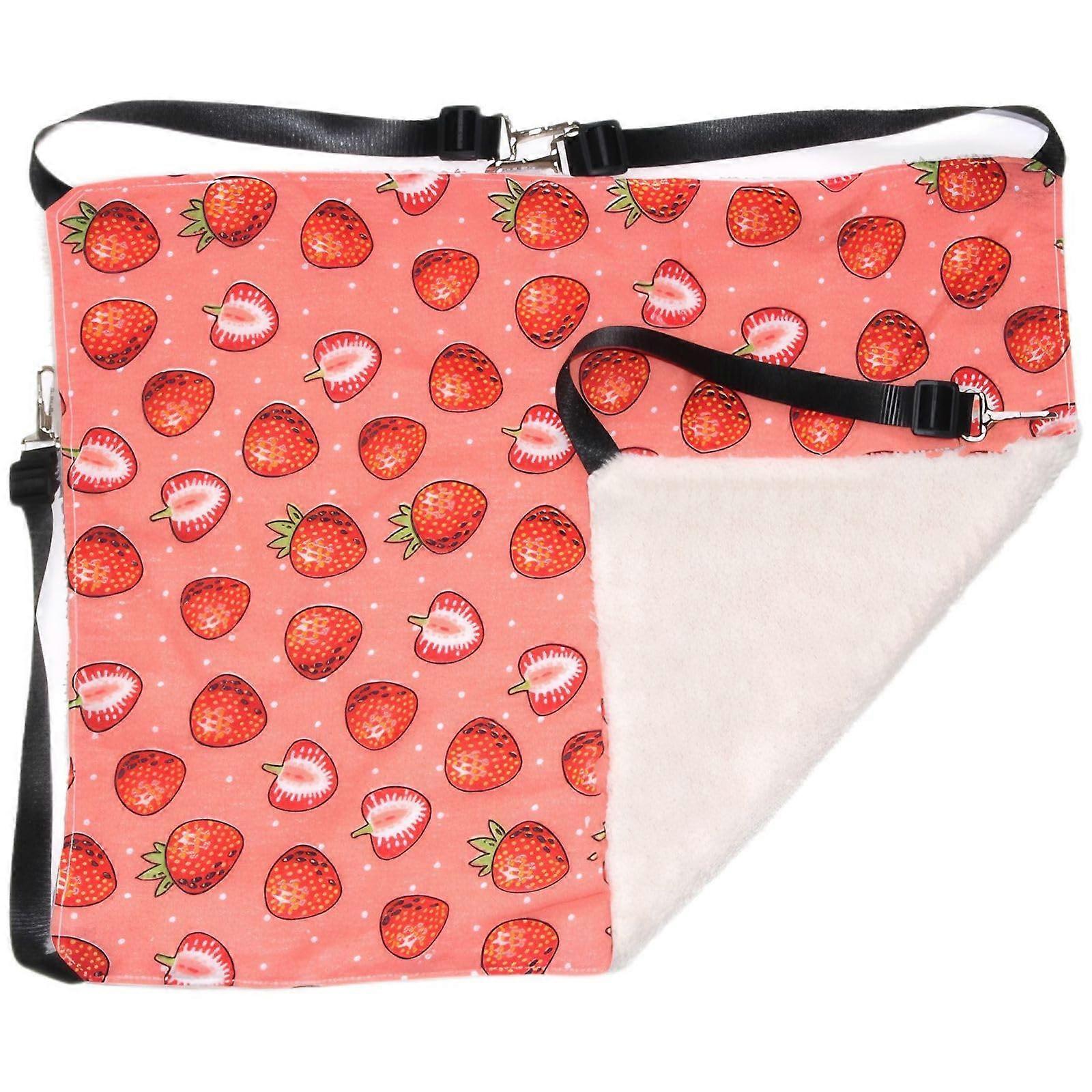 Cat Hammock with Adjustable Hanging Straps, Elevated Breathable Cotton Canvas Bed for Large Cats