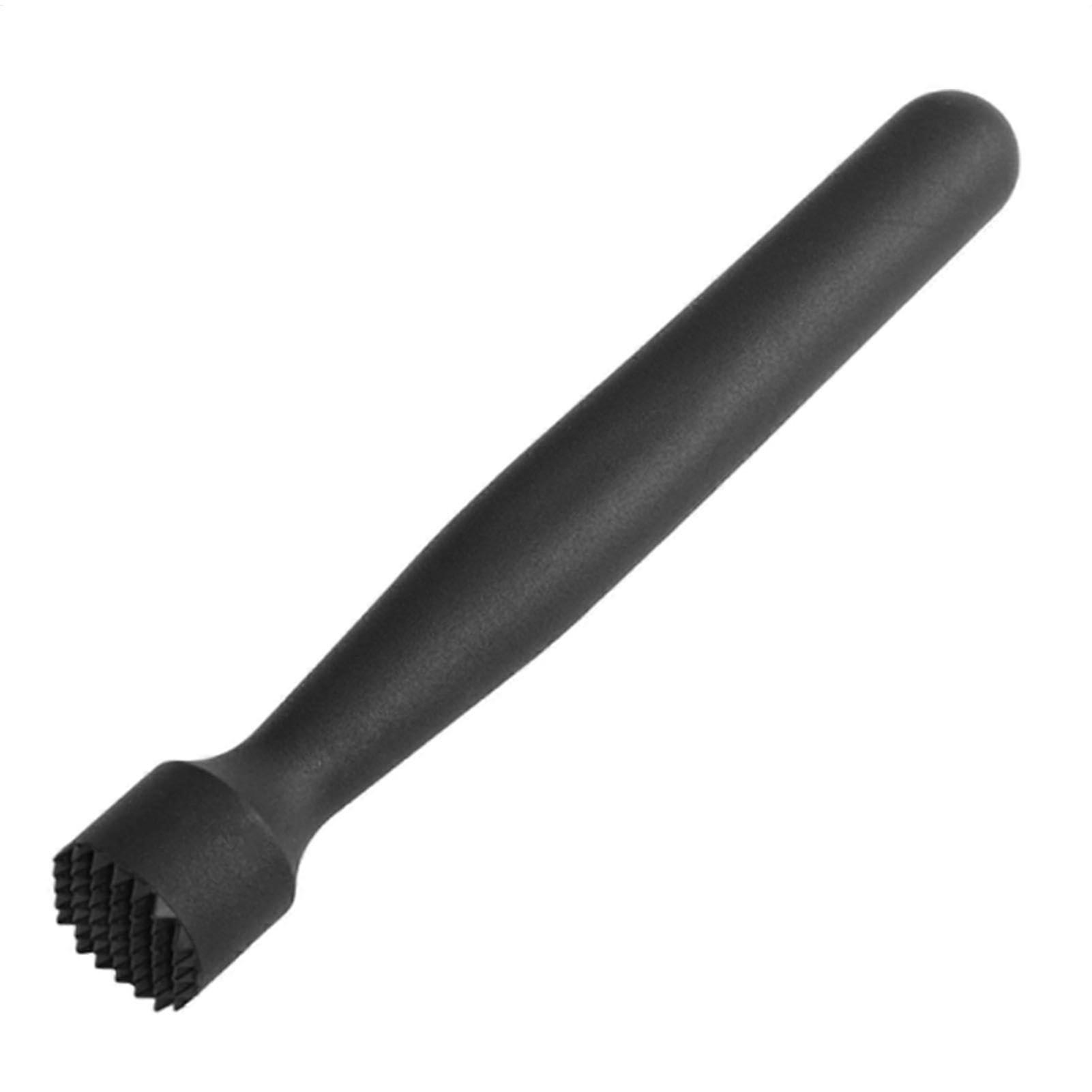 Cocktail Muddler with Ice Crushing Flat Head and Pointed End Stirrer for Drinks and Bar Use