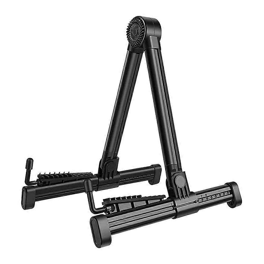 Folding Guitar Stand Adjustable AFrame with Protective Padding for Acoustic Electric Bass Ukulele