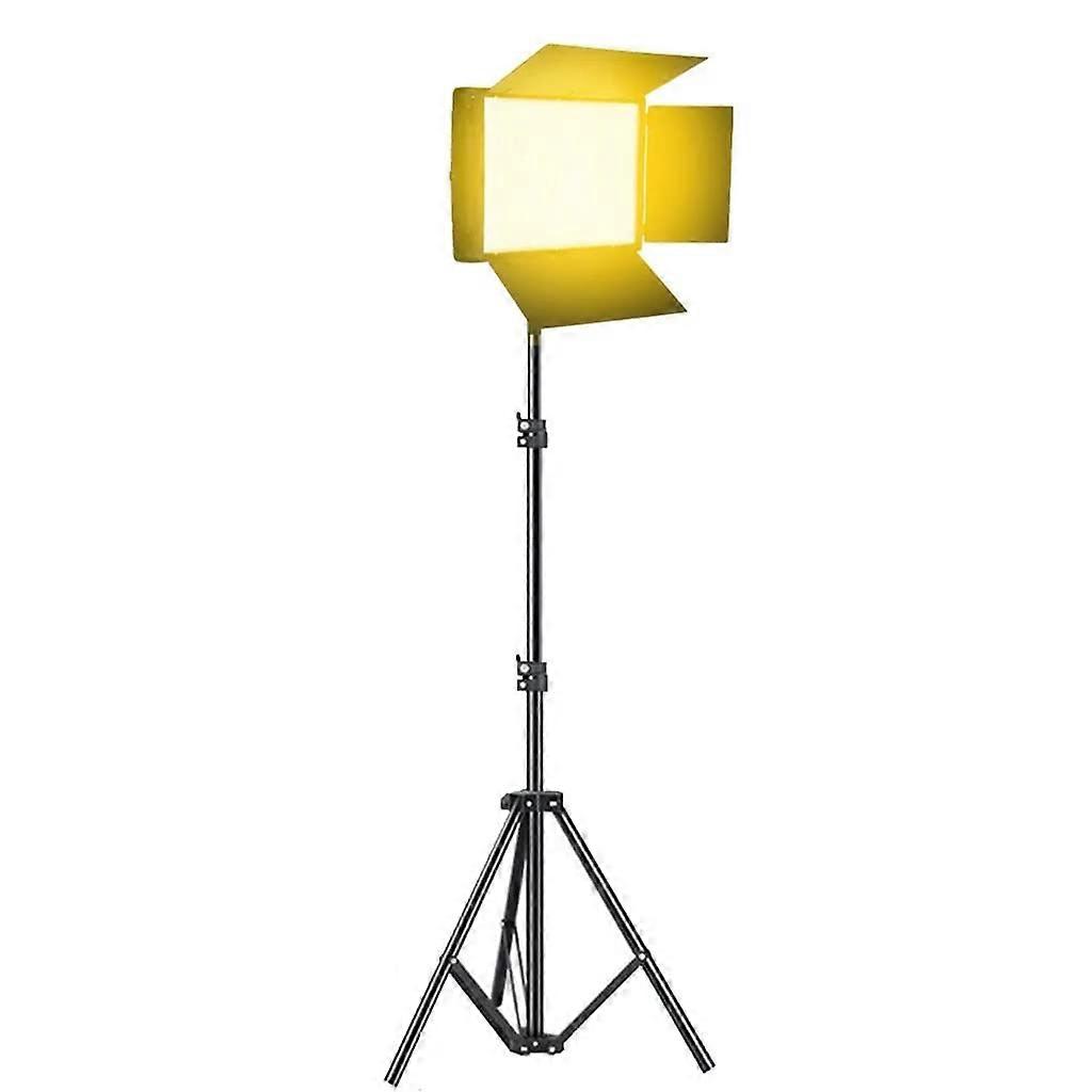 LED Video Light Panel 50W with Tripod Stand, Adjustable Color Temperature Photography Lighting Kit