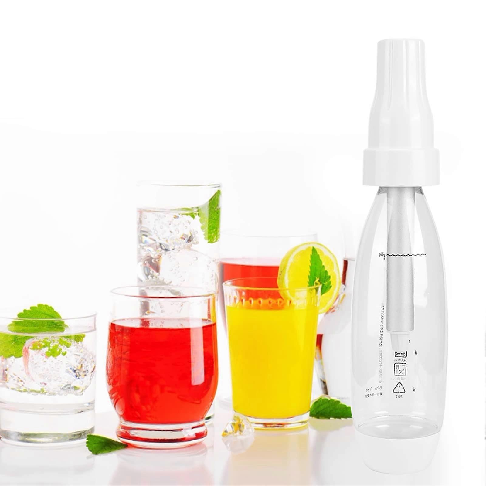 Soda Maker with CO2 for Homemade Sparkling Water, Portable OneButton Operation, Adjustable Carbonation