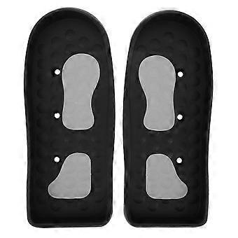 1 paire de pédales pour vélo elliptique - Pédales de rechange universelles pour appareils de fitness - Accessoires de fitness pour vélo elliptique