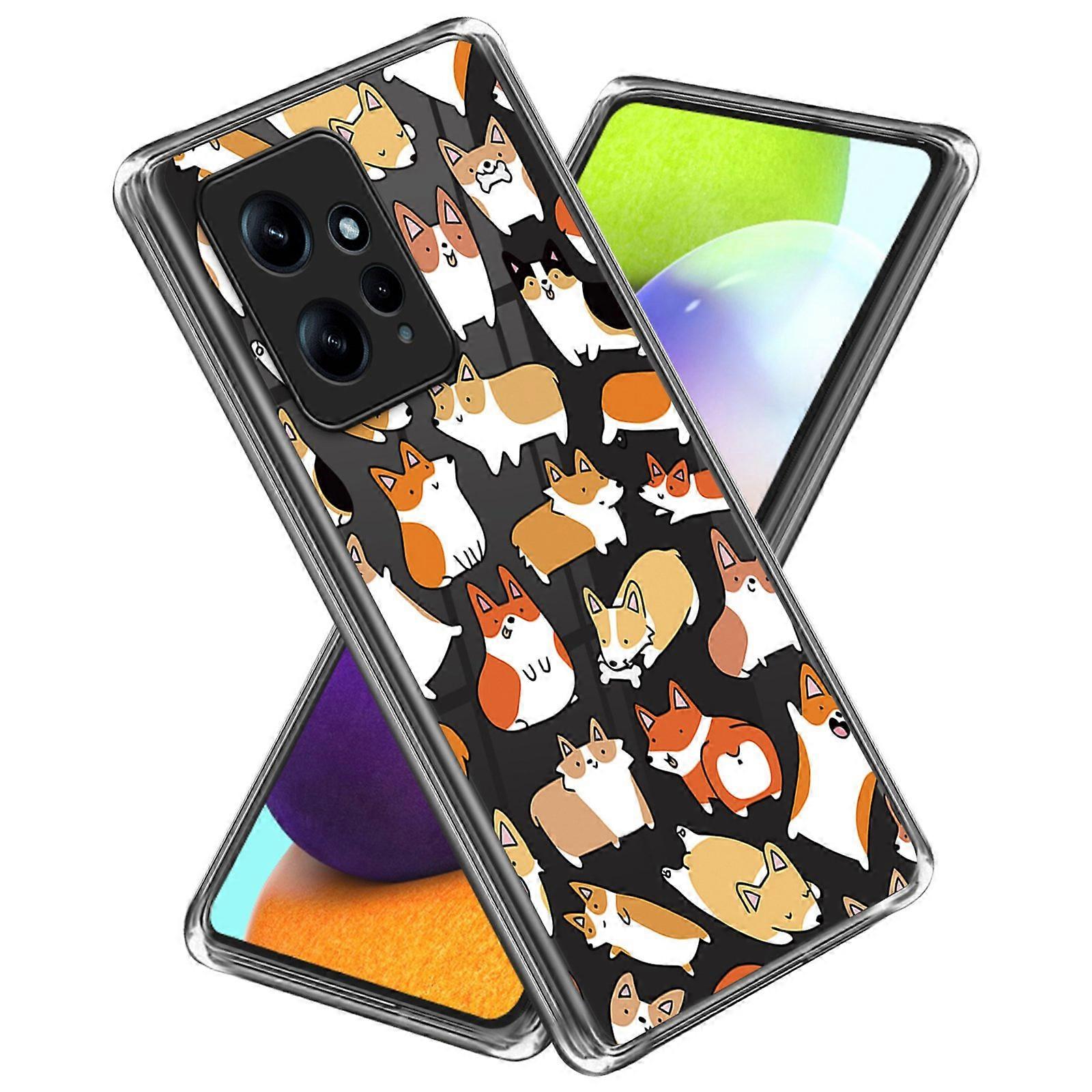 TPU Phone Case for Xiaomi Redmi Note 12 4G Shell Pattern Printing Cover