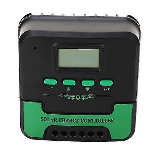 MPPT Solar Charge Controller 12V 24V with LCD Interface USB Output and Overcurrent Protection
