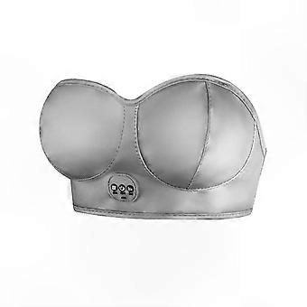 Wireless Heating Breast Massager, USB Rechargeable, Comfort Enhancer with Compression Feature