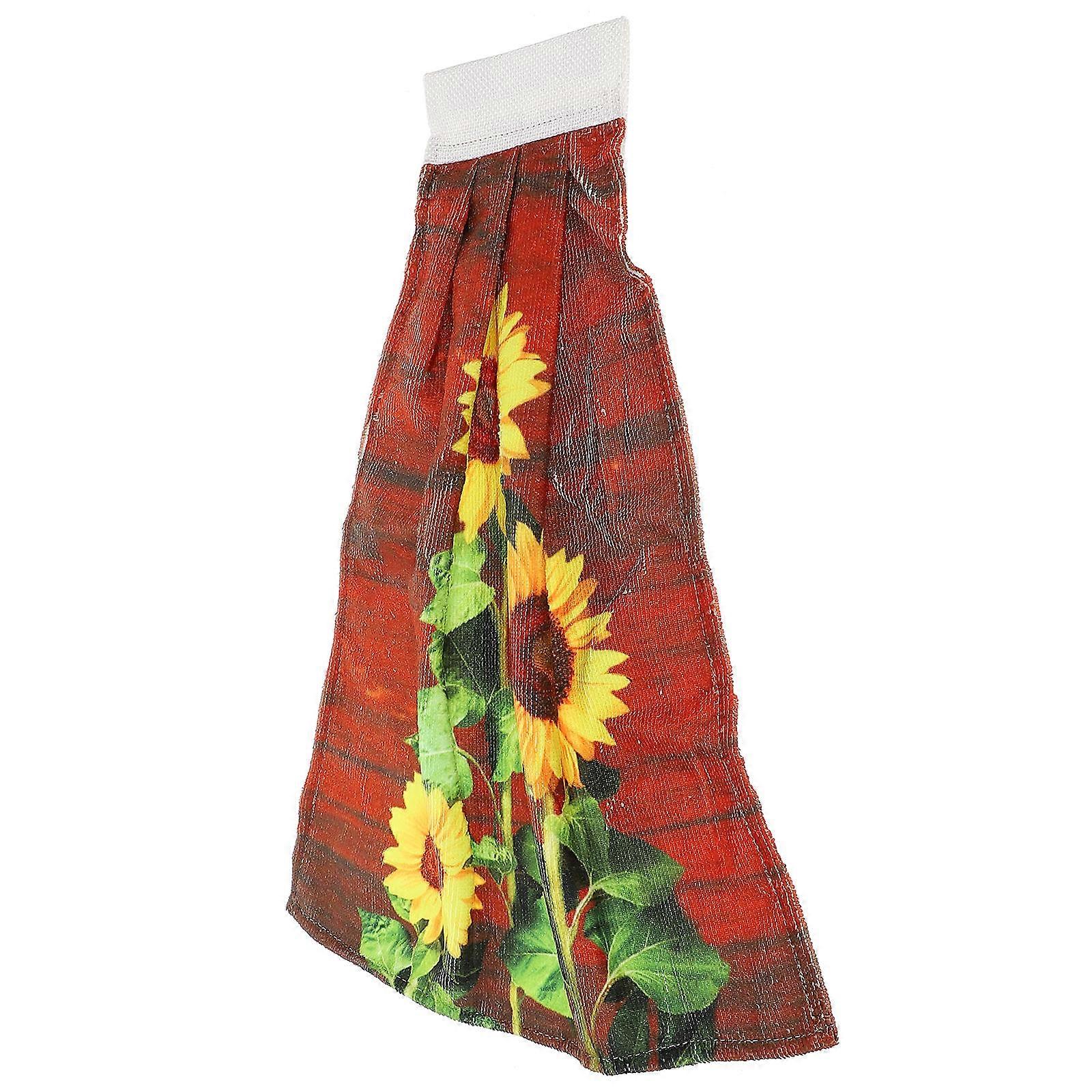 Quick Drying Hand Towels Red Microfiber for Hand Absorbing 4Pcs Pack