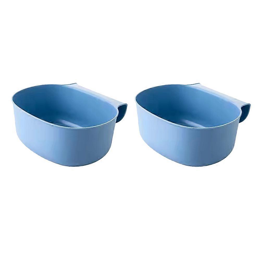 Mini Hanging Trash Can Kitchen Garbage Bin for Storage Use 2Pcs