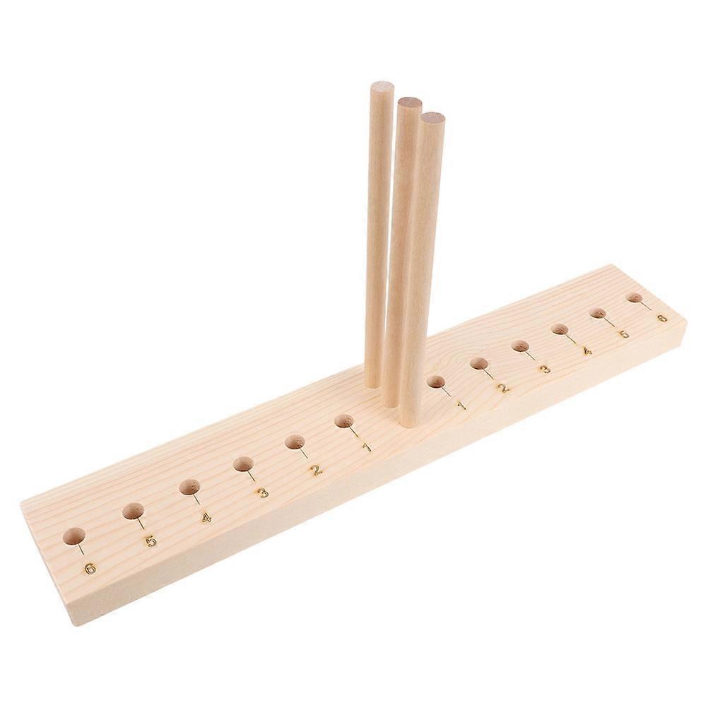 Elegant Wooden Bow Maker Tool for DIY Ribbon Bow Crafting