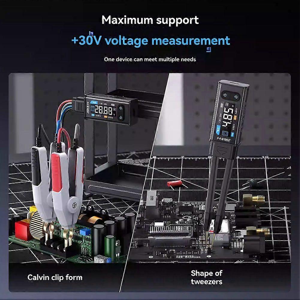 -ST2 Digital Bridge Tweezers SMD Tester Resistance Capacitance Inductance Continuity Diode Testing