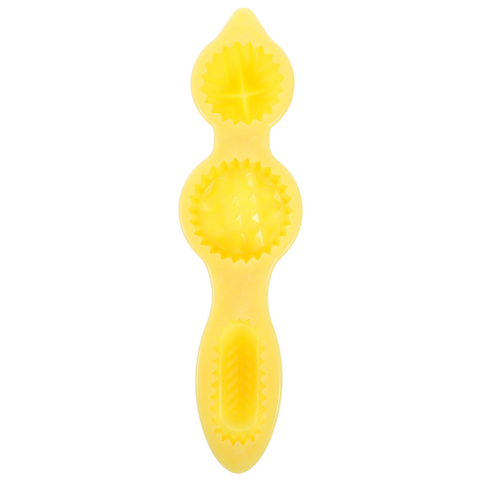 Yellow Cookie Mold for Kitchen Use ABS Reusable Baking Mold Press