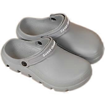 Waterdichte tuinschoenen, unisex, comfortabel, lichtgewicht, gesloten teenslippers, ademend, antislip, voor dames en heren.