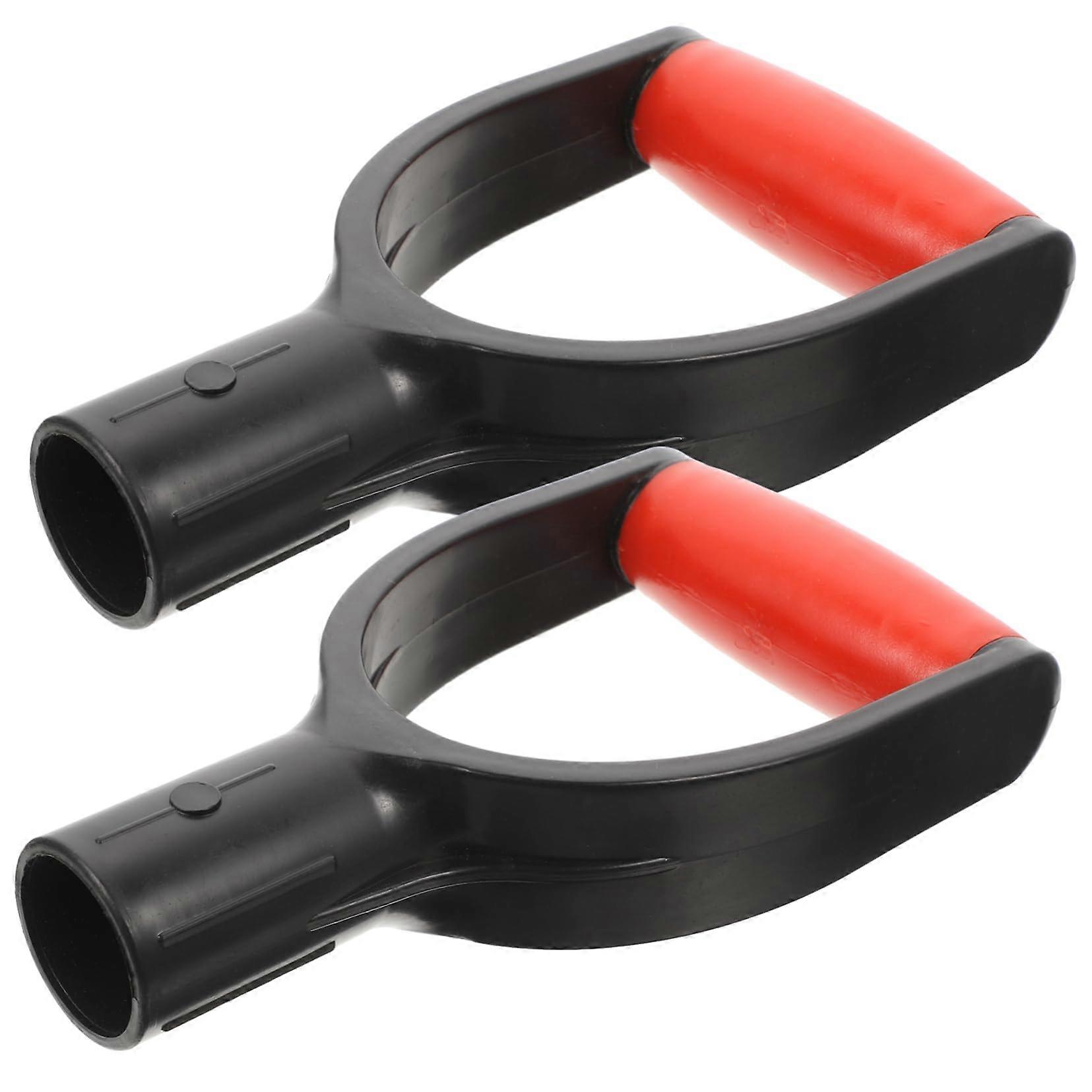 Shovel Replacement Handle with Ergonomic Comfortable Grip, Durable Plastic D Handle for Garden Tools