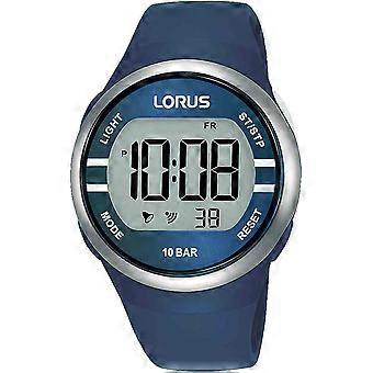 Lorus Blue Silikon Uhr R2339NX9 Damenuhr