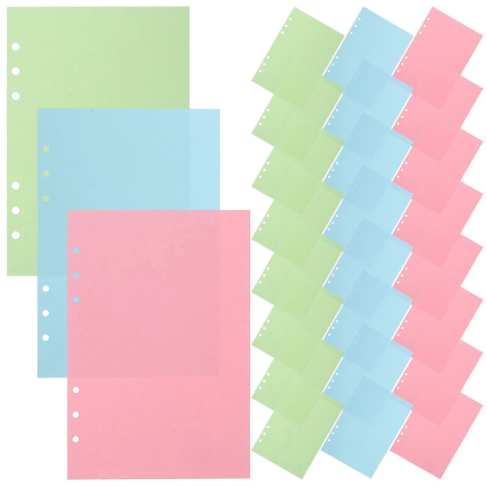 Notepad Replacement Refills for Writing 3Pcs 3 Books Notebook Paper
