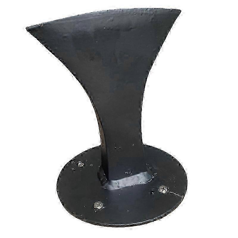 Durable Black Wood Splitting Tool for Efficient Manual Log Processing