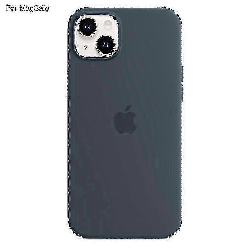 Protective Liquid Silicone Case for iPhone 14, Features MagSafe Compatibility & Built-in Popsocket