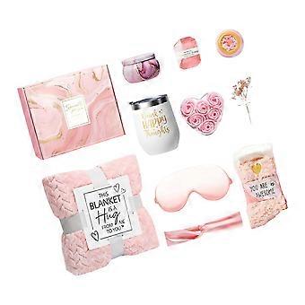 ABS Relaxing SelfCare Package Kit With Luxurious Bath Accessories For Mother’s Day Gifting  Purple