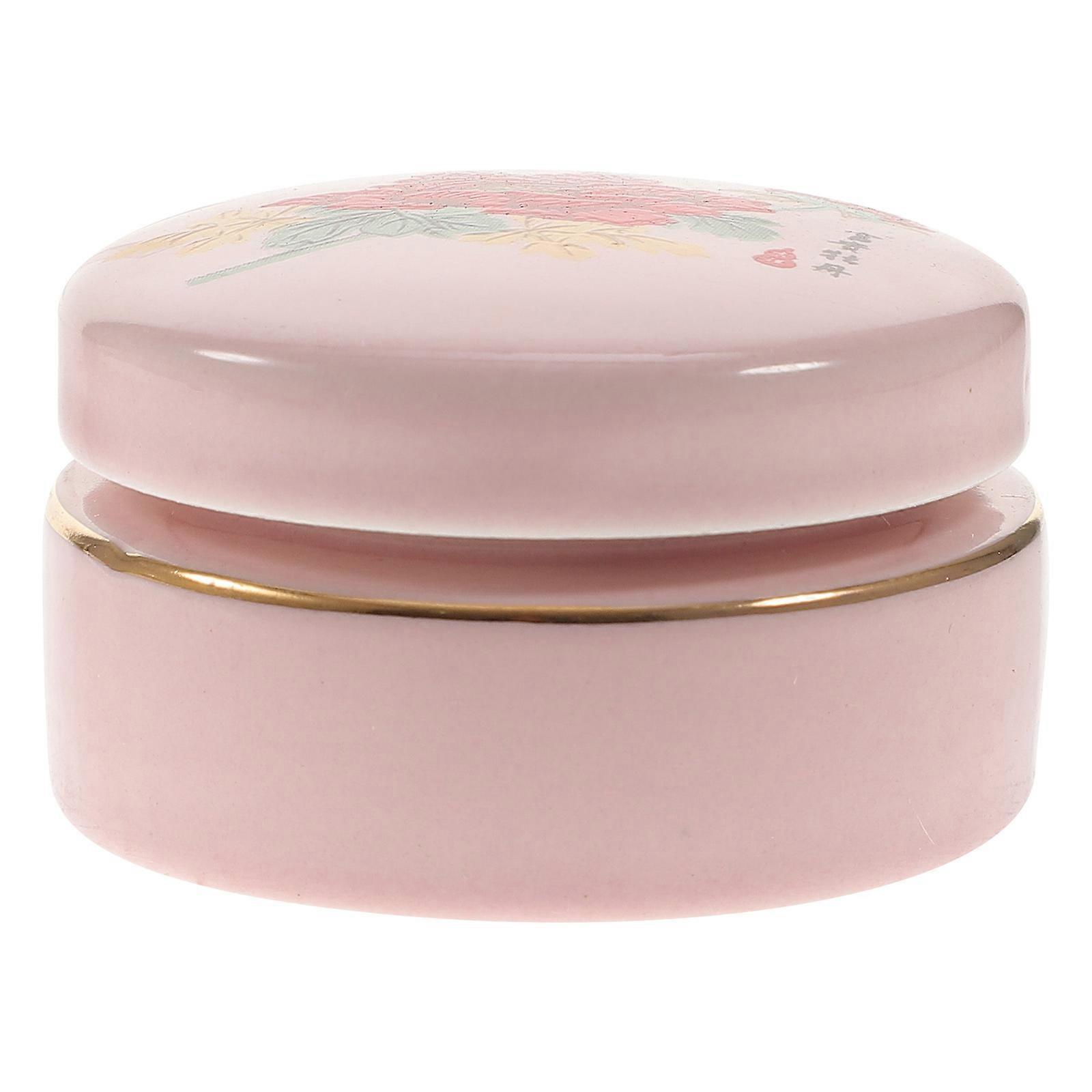 Ceramic Tea Canister Jar for Multipurpose Storage 1Pcs
