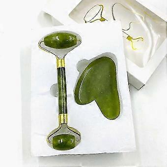 SHYV-Jade Roller, Gua Sha Ansigtspleje Ansigtsmassage
