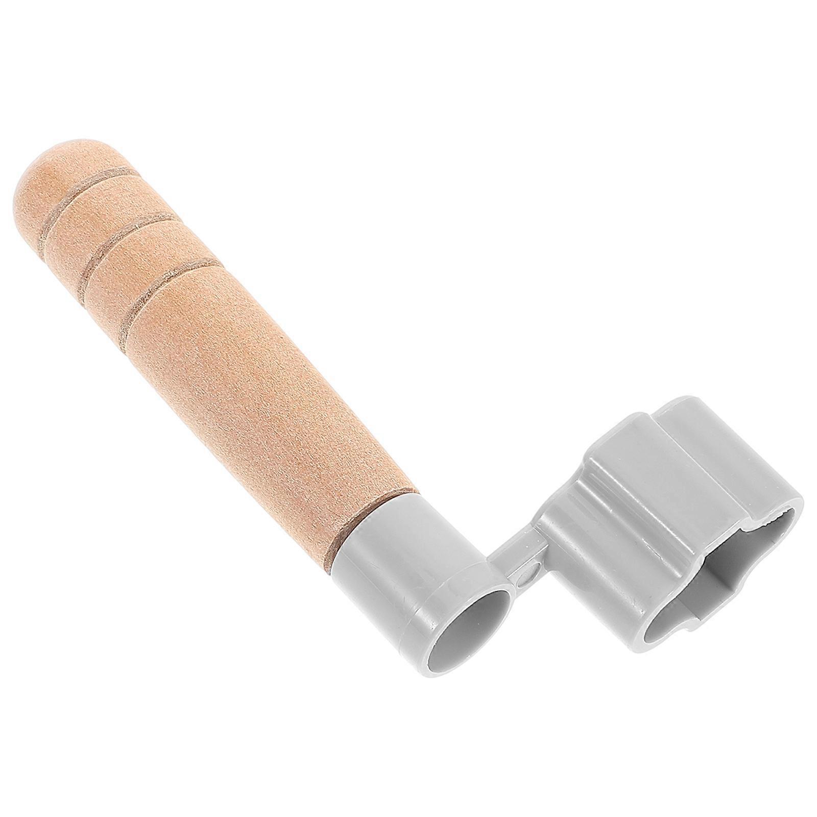 Guitar String Winder Tool with Wooden Handle for Easy String Change