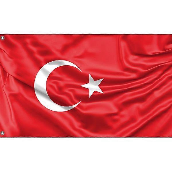 Turkiets flagga A0733