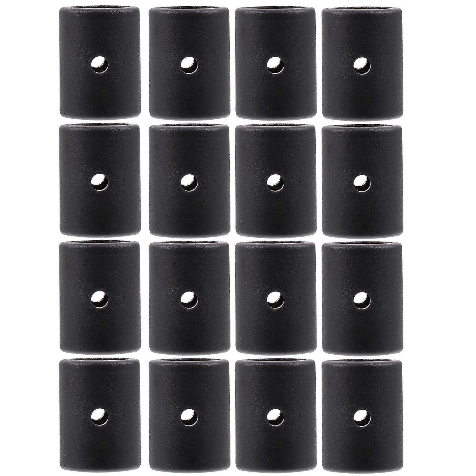 Foosball Table End Caps for Replacement 80Pcs Black Rod Safety Caps