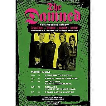 The Damned Australia Tour 2024 Muziekalbum Puzzel Hersenkraker ZA1208