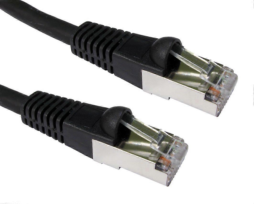 CMS Cables 10m Cat6a Patch Cable - Black