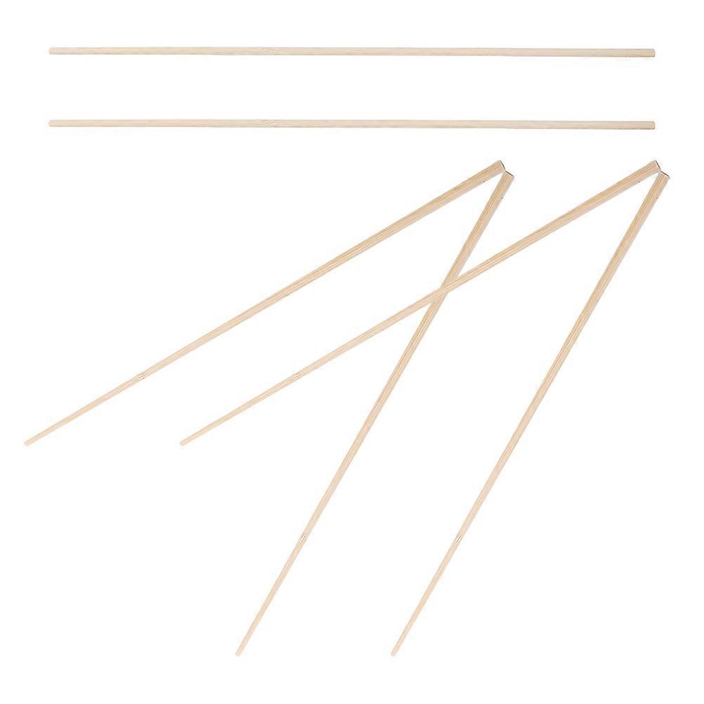 6 stks Bamboe Frame Vervangende Onderdelen voor Regisseur Stoel Canvas Ondersteuning Stokken Kinderstoel Solid Rods Make-up Artiest Stoel Vervangende Onderdelen Houten Stokken 