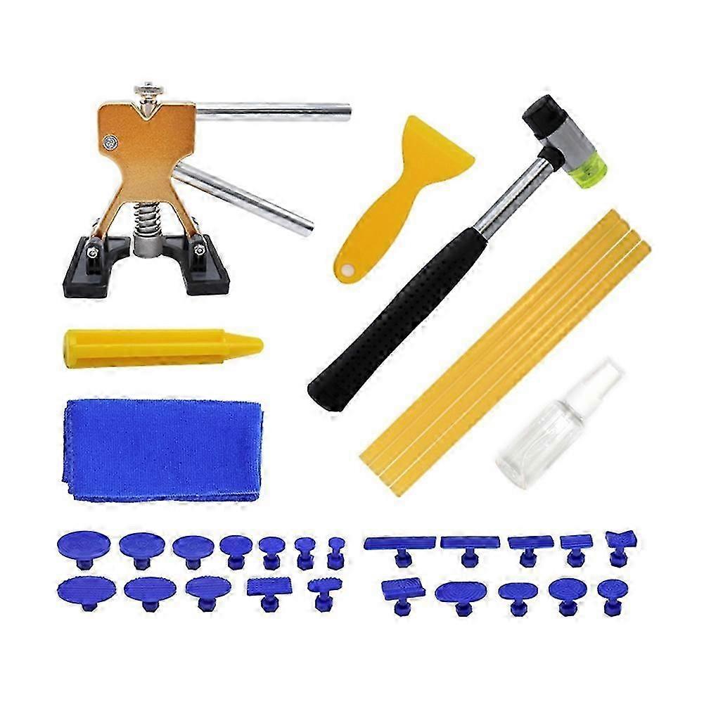 Car Dent Repair Tools Kit Slide Reverse Hammer Suction Cup