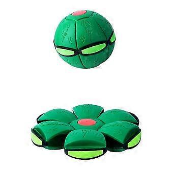 Magics Ball Legetøj med Lys til Børn, Bærbart UFO Flyvende Tallerken Legetøj