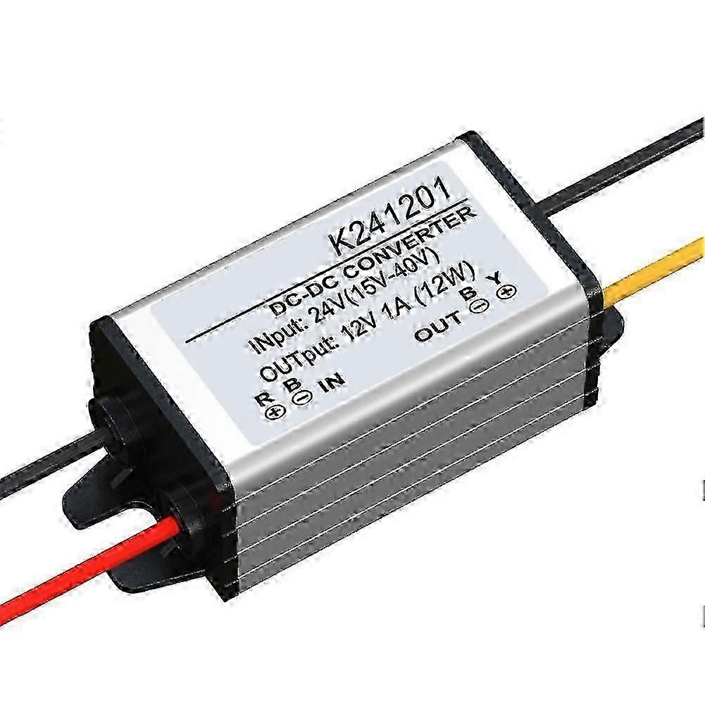 DC/DC 24V til 12V bilstrømomformer Step-down-modul strømforsyningsadapter