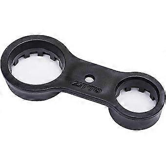 Dubbel Hål Cykelnyckel - Gaffel Reparationsnyckel Passar SR Suntour XCT XCM XCR