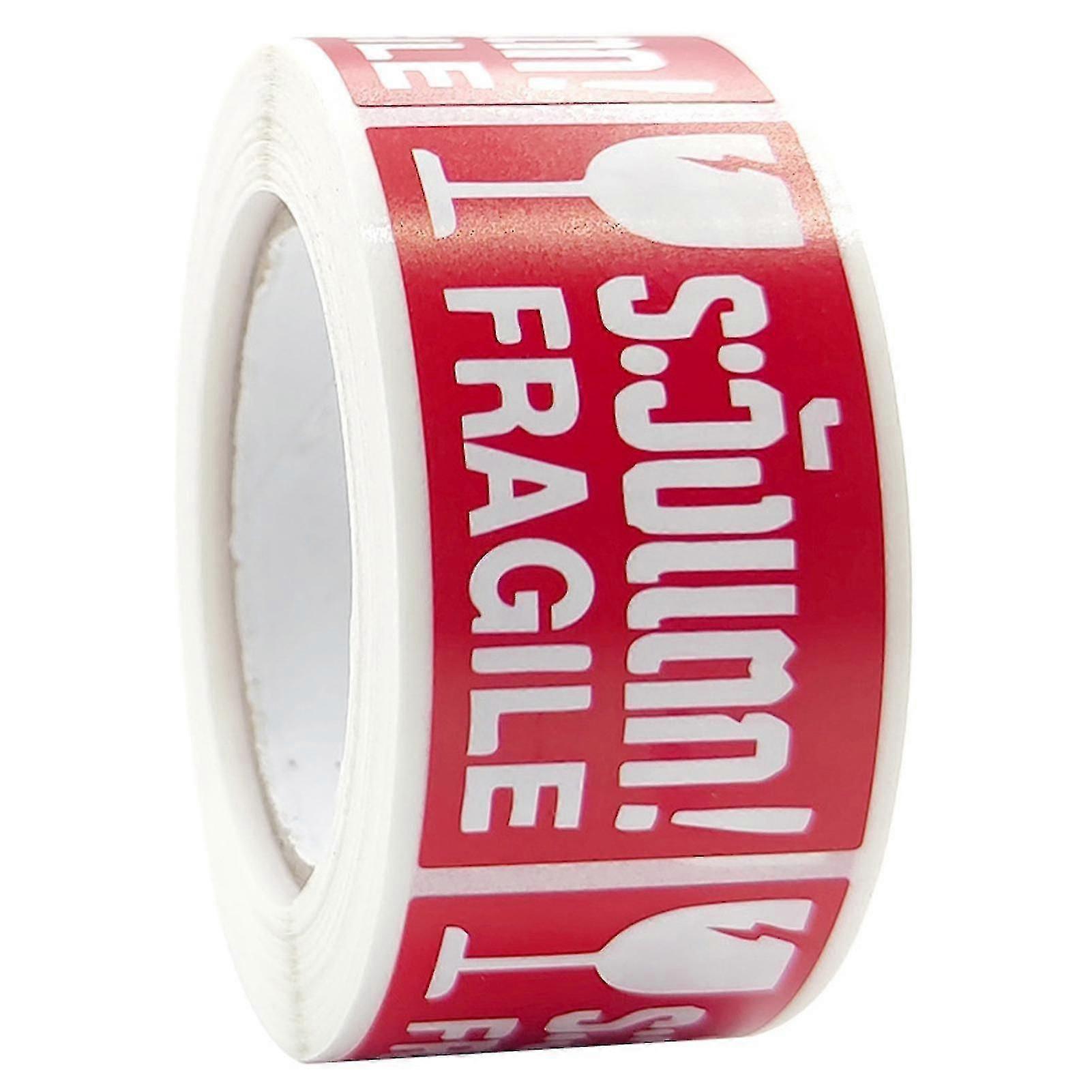 1 Roll Useful Fragile Warning Mark Sticker Compellinga