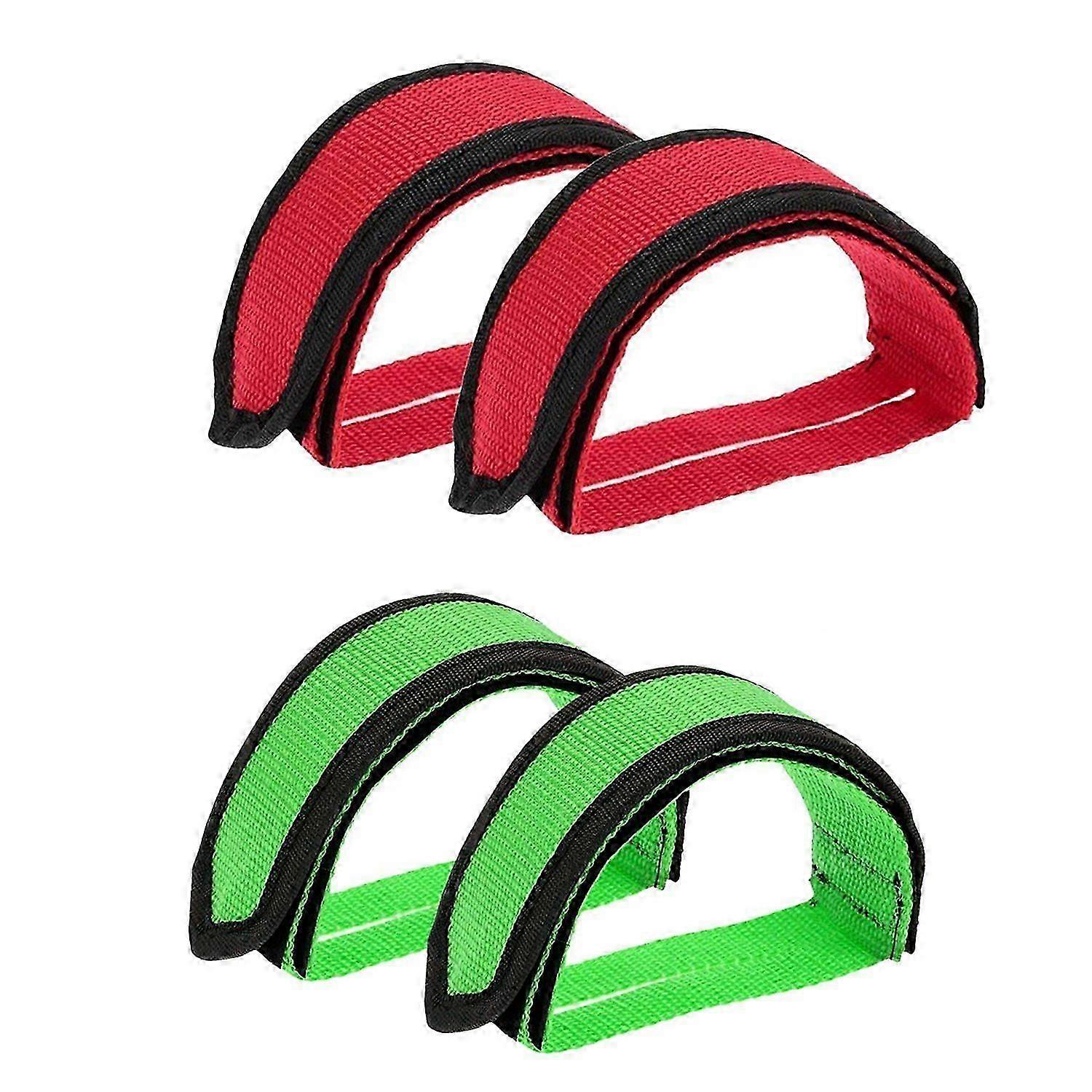 Pedalstropper par, fotsykkelpedalstropper for barn