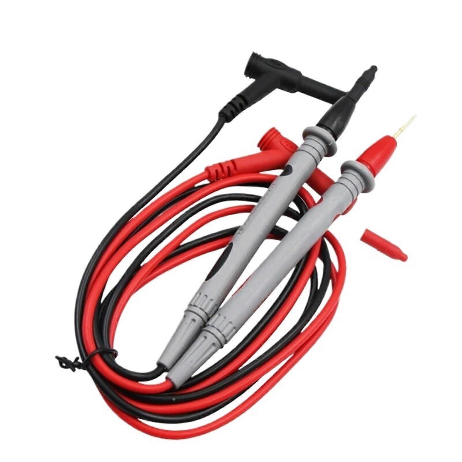 20A Thin Tip Multimeter Test Probes and Digital Multimeter Leads with Clear Amperage Marking