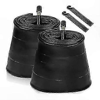2-Pack Fat Bike Inner Tubes, 20x4.0 with 32mm AV Valve for Wide Tires