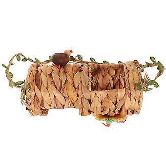 Hamster Tunnel Hideout Hammock Small Animal Play Bed