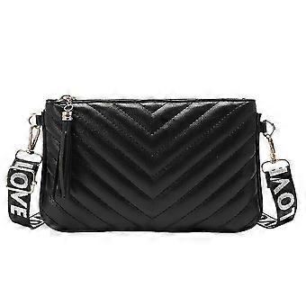 Leichte kleine Umhängetaschen für Frauen Schultertaschen und Handtaschen Weiß