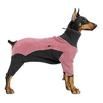 Combinaison d'hiver pour chien en polaire douce et élastique
