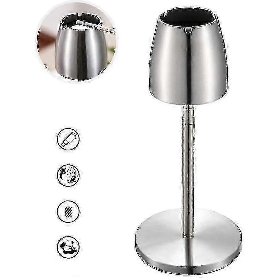 Telescopic Windproof Stainless Ashtray