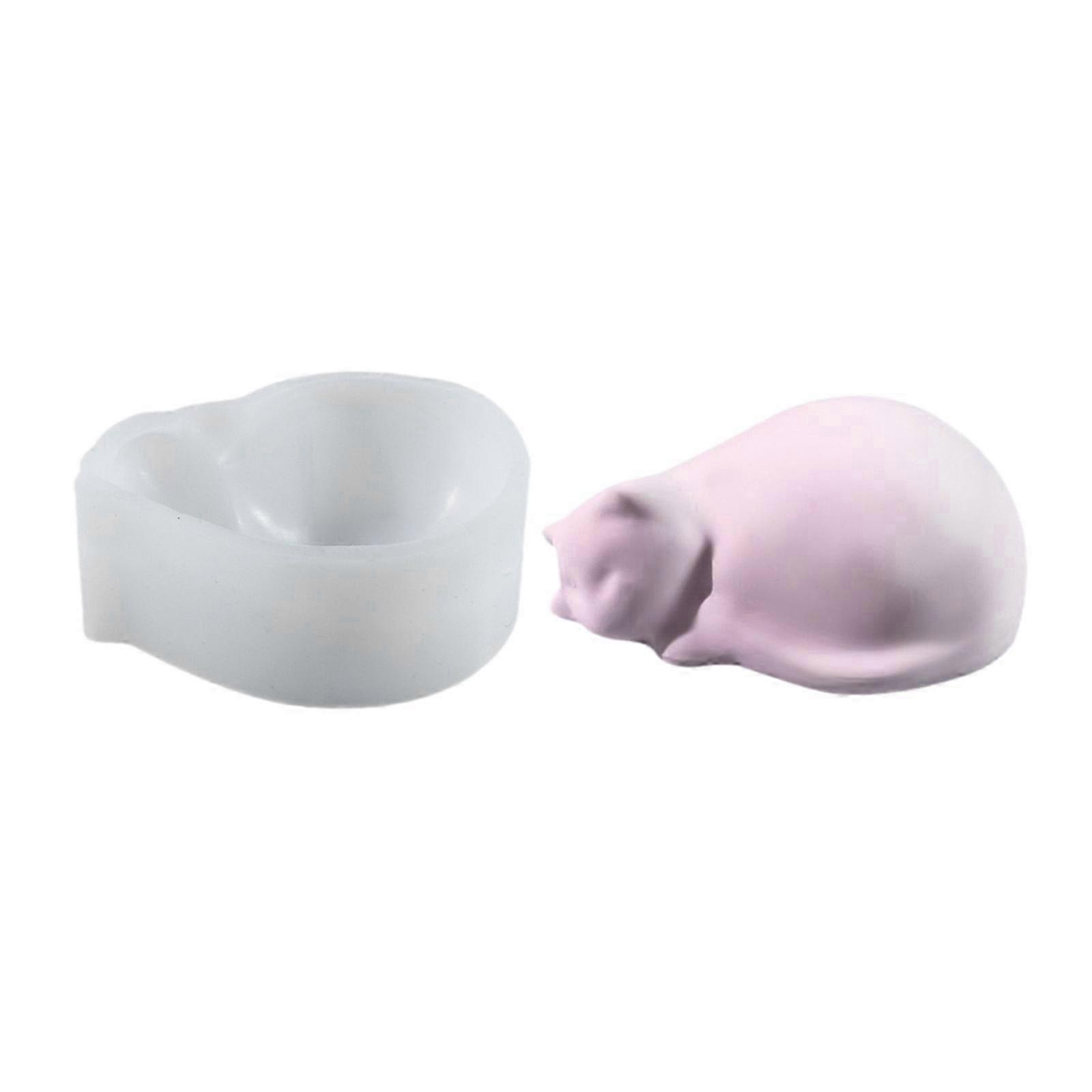 Flexible Sleeping Cat Pen Rest Mold