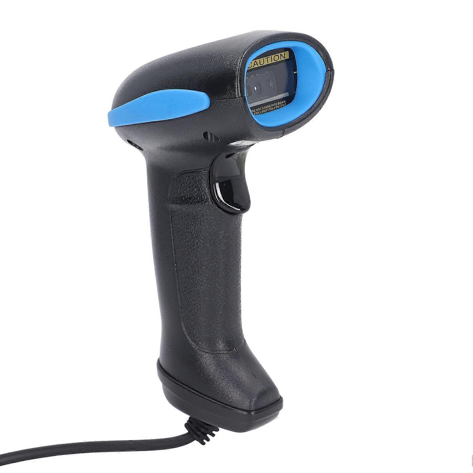 Handheld Code Scanner Reader Multifunctional USB Wired 1D 2D Barcode Scanning Gun 5VDC