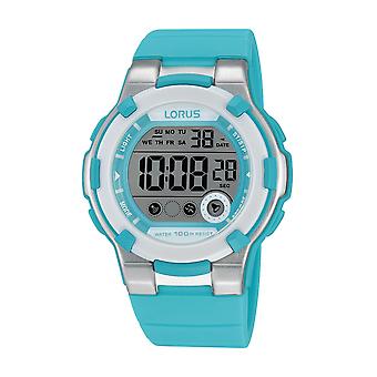 Lorus Digital Quartz Men's Watch with Silicone Bracelet R2357KX9