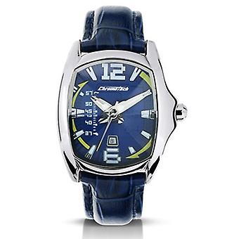 Chronotech first evolution Quartz Analog Man Watch with Cowhide Bracelet CT7107AM71